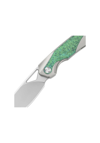 Topsail Kamp M390 Titanium & Crystallized Titanium Front Flipper Ki3735a4