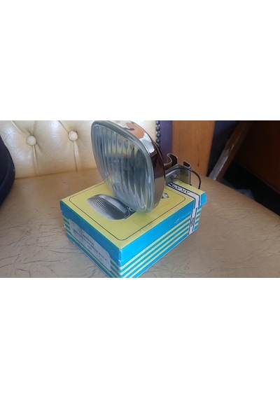 Fer Krom Retro Universal Bisiklet Farı 6V/2.4W Krom Govde Helojen