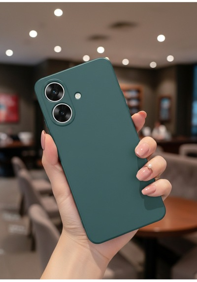 Realme Note 60 Kılıf İçi Süet Tasarımlı Renkli Lansman Kapak