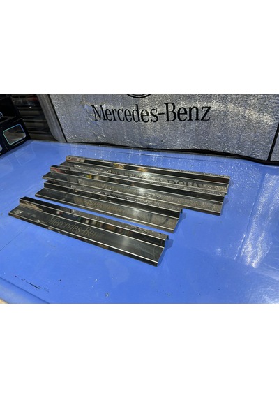 W124 Basamak Krom Seti 2 Arka 2 Ön Mercedes Benz