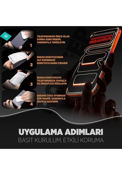 Apple iPhone Uyumlu 17 Pro Max İçin Ekran Koruyucu 9h Sertlik Anti-static Temperli Cam Netlik Ve Dokunmatiği Etkilemeyen Çizik Ve Darbelere Karşı iPhone Uyumlu 17 Pro Max Koruma 2&apos Li Paket