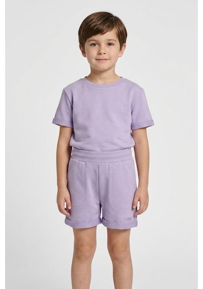 Hummel Lines Çocuk Şort Mor