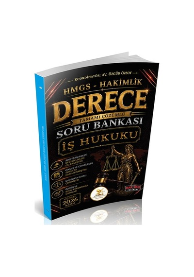 Hukal Hmgs-hakimlik Derece İş Hukuku Soru Bankası Savaş Yayınevi 2026