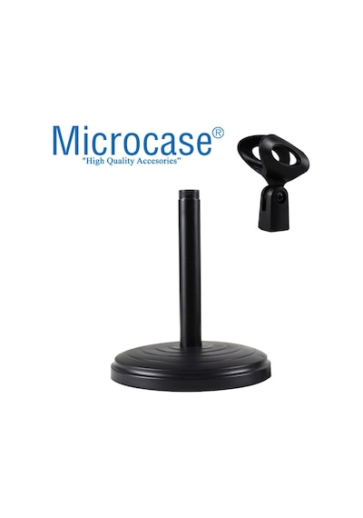 Metal Ayaklı Masaüstü Mikrofon Ayaklığı Tutucu Stand - Al2323
