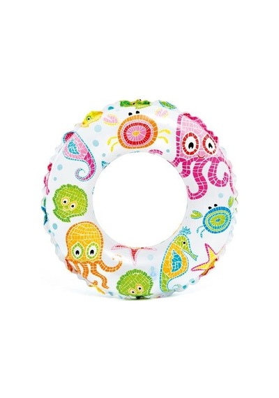 Desenli Lüks Simit 51 Cm İntex - 59230 Lisinya Çok Renkli
