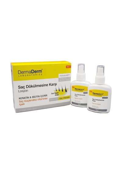 Dermaderm Saç Dökülmesine Karşı Hd 77 Topical Losyon 250 Ml
