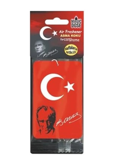 Asma Karton Koku Türk Bayrağı-atatürk