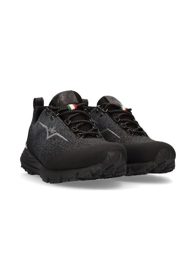 Lomer Italy Spider Mtx Waterproof Vibram Erkek Ayakkabı Total Black Siyah - Lacivert
