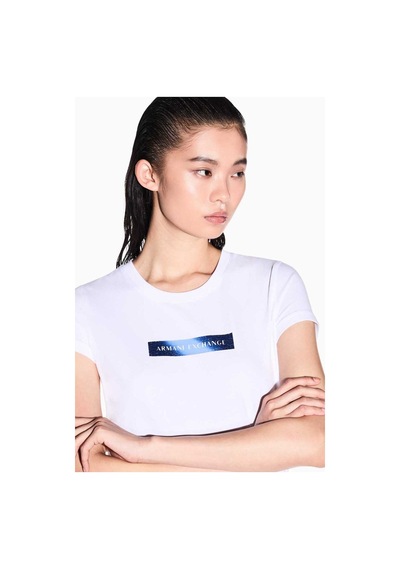 Armani Exchange Kadın Tişört Xw002112af16294 Beyaz