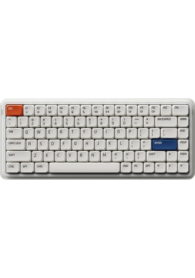 O2 Circus %75 Custom Kailh Sunlight Sw Mac Uyumlu Hotswap Kablosuz İngilizce Mekanik Klavye
