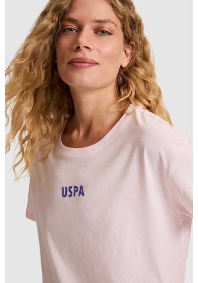 U.S. Polo Assn. U.s. Polo Assn. Kadın Açık Pembe Tişört 50323530-vr078 Acık Pembe