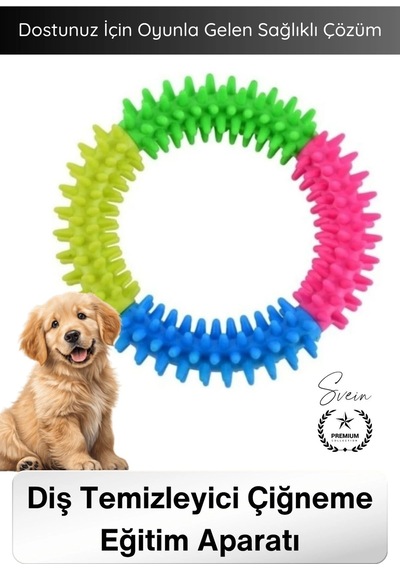 Köpek Diş Temizleyici Çiğneme Eğitim Aparatı Dayanıklı Köpek Isırma Oyuncağı Diş Kaşıma Oyuncak Pla