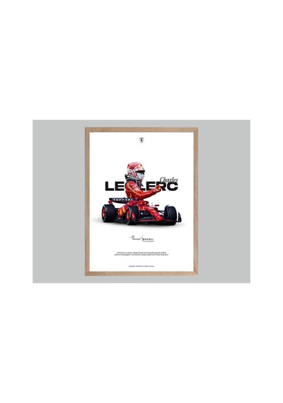 F1 Ferrar Charles Leclerc Doğal Ahşap Çerçeveli Tek Parça Dekoratif Tablo Çok Renkli - 819007079 Çok Renkli F1 Ferrar Charles Leclerc Doğal Ahşap Çerçeveli Tek Parça Dekoratif Tablo Çok Renkli - 819007079 Çok Renkli