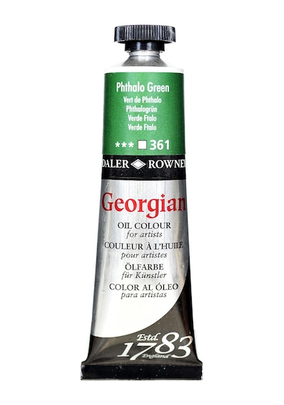 Georgıan 38 ML Yağlı Boya 361 Phthalo Green