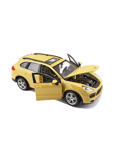 1:24 Porsche Cayenne Turbo Plus Sarı Model Araba