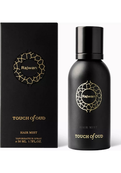 Rajwan Saç Spreyi Touch Of Oud, 50 Ml, Parlaklık & Gül Kokulu