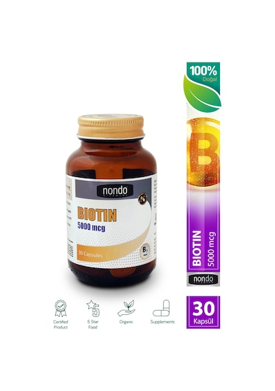 Biotin 5000 Mcg 30 Kapsül