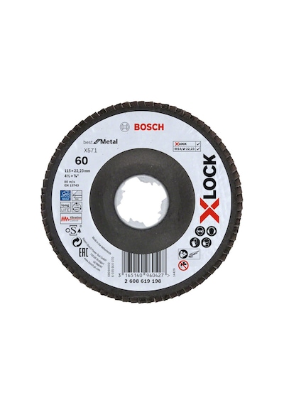 Best For Metal Flap 115 Mm, 60kum İle Hızlı Kesim