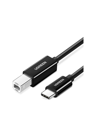 Ugreen Usb Type-c To Usb B Yazıcı Kablosu 2 Metre Siyah