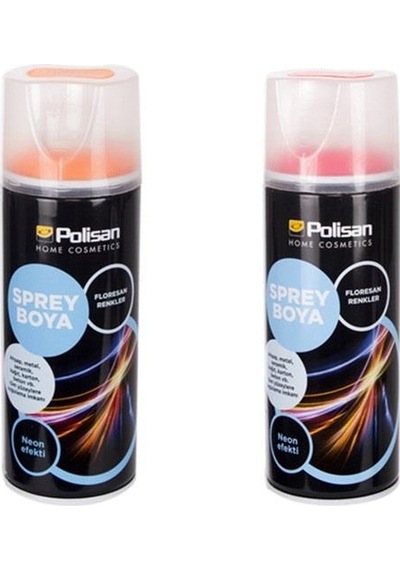 Polisan Sprey Boya 400 ML Floresan  Sarı