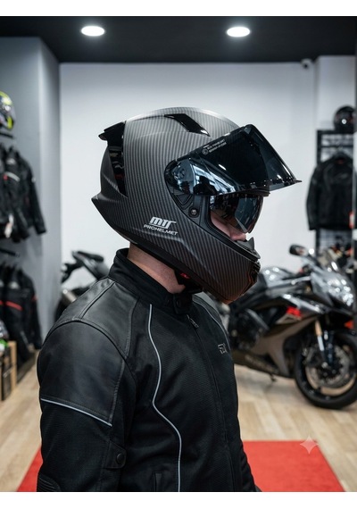Matt Carbon Tasarım Pro Full Face Kask - Güneş Vizörlü İnterkom Uyumlu Siyah Mat Kask Dot Ce Onaylı Mat Karbon - Siyah Matt Carbon Tasarım Pro Full Face Kask - Güneş Vizörlü İnterkom Uyumlu Siyah Mat Kask Dot Ce Onaylı Mat Karbon - Siyah