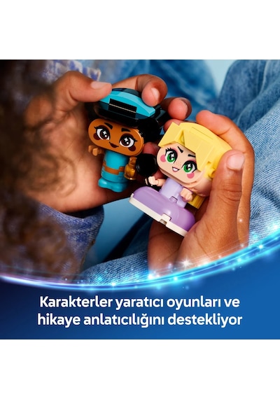LEGO® ǀ  Disney Princess Mini Yasemin ve Rapunzel 43303 – 5 Yaş ve Üzeri Çocuklar için Aksesuarlar İçeren Yapım Seti (59 Parça)
