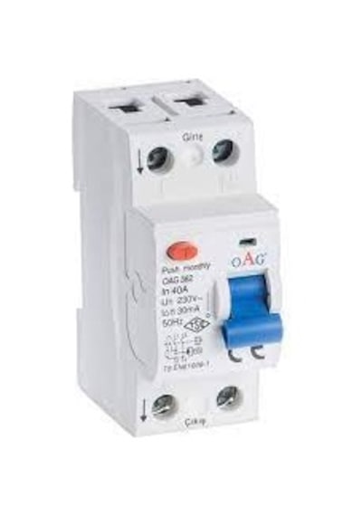 Oag 2X40 Amper 30Ma Kaçak Akım Rölesi