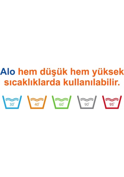 Alo Toz Çamaşır Deterjanı Beyazlar ve Renkliler İçin 53 Yıkama 8 KG