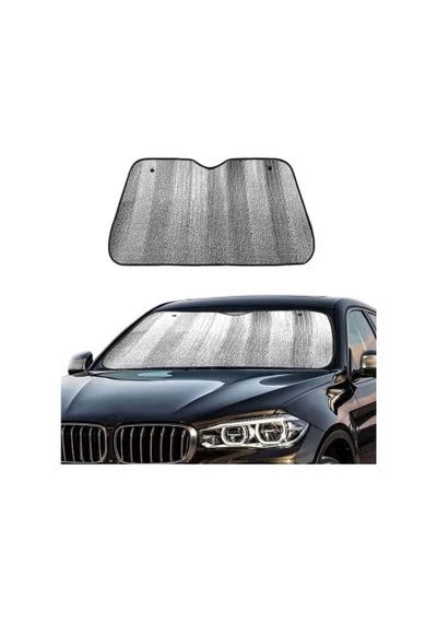 Ayrex Ankanorm Ön Cam Güneşlik Katlanabilir Dışı Metalize Arası Köpüklü Araba Güneşliği 150x70 Cm Diğer