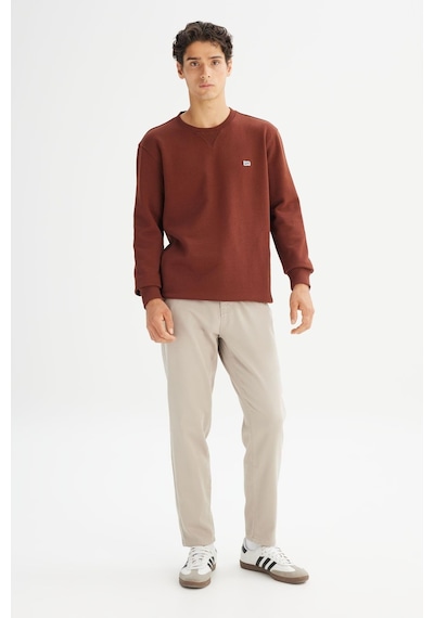 Lee Erkek Small Logo Sweatshirt Luxbrown Luxbrown