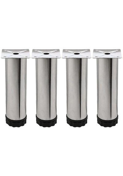 Ayarlanabilir Mobilya Kanepe Baza Koltuk Metal Ayak 20 Cm