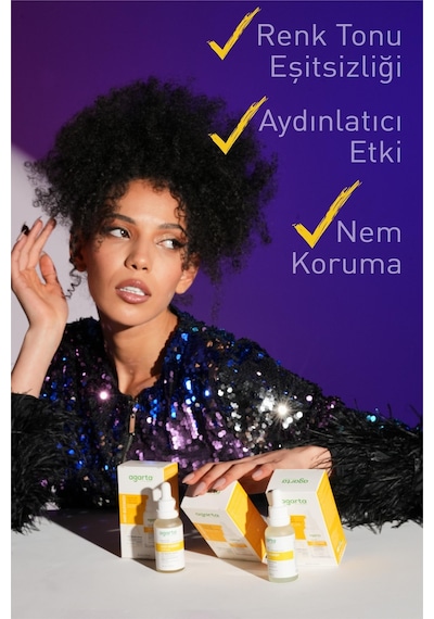 Agarta Leke Karşıtı Cilt Tonu Eşitleyici Arbutin Serum 30 ML