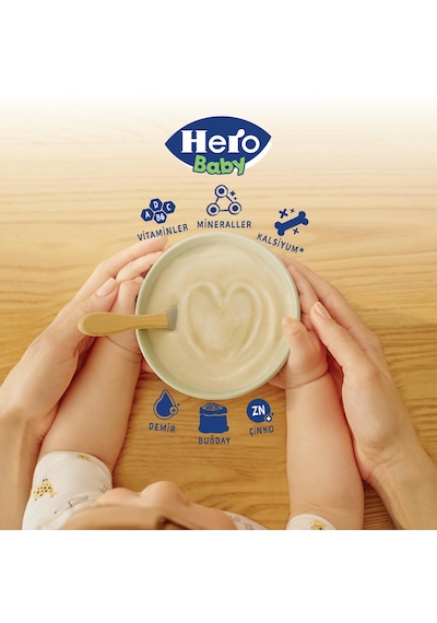 Hero Baby Sütlü İrmikli Ballı 200g X3