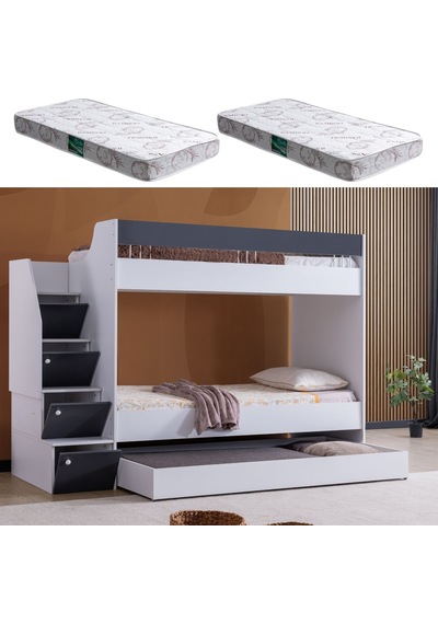 Ranza, Martin Yavrulu Ranza - Antrasit 2 Adet Comfort Yatak 240 CM