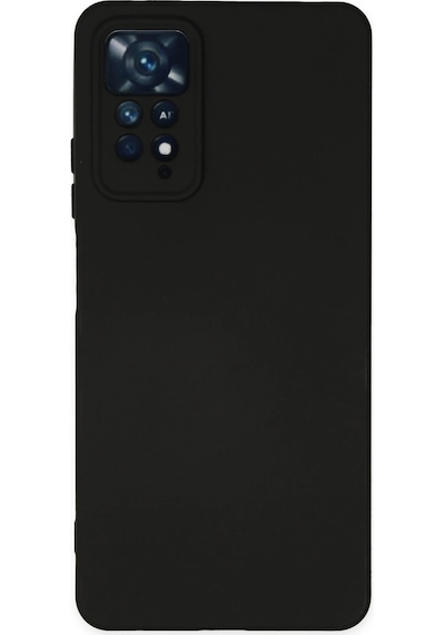 Uryport Xiaomi Redmi Note 11 Pro Kılıf Nano İçi Kadife Silikon - Siyah