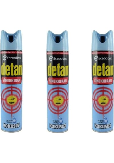Detan Sinekkıran Kokusuz 3 x 275 ML