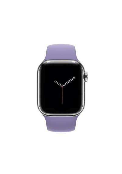 Apple Uyumlu Watch Silikon Kordon 38-40-41mm Lila
