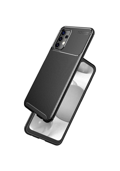 Galaxy A32 4g Kılıf Zore Negro Silikon Kapak Siyah