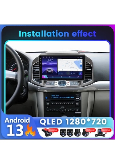 Chevrolet Captıva 2011-2017 Uyumlu Multimedya Navigasyon Usb Kamera Carplayer