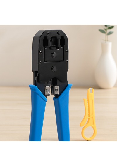 Rj45/cat5 3'ü1 Arada Krimp Pensesi