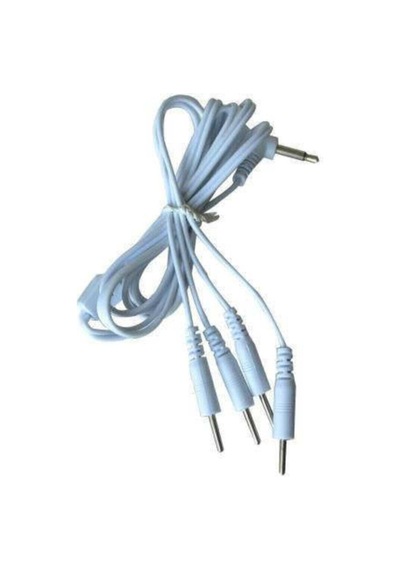 4 Uçlu Elektrot Pedi Kablosu,soketli Tens Cihazı Kablosu, Geçmeli Tens Kablosu Karışık