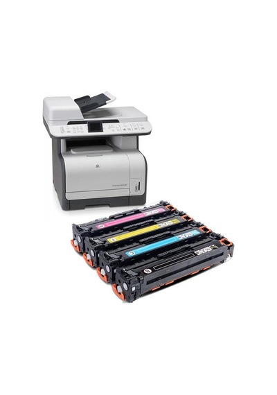 Hp 125A|Cb540A|Cb541A|Cb542A|Cb543A Hp Cm1312 Uyumlu Toner Seti