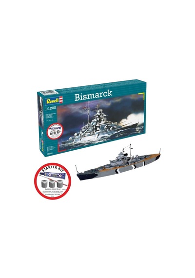Revell Starter Kit Gemi Bismarck 75802