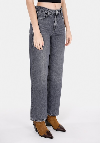 Colin's Colins 970 Berry Regular Fit Yüksel Bel Geniş Paça Kadın Siyah Jean Pantolon Cl1072271 Cl1072271 Q1.v1 Dn43955 Denim