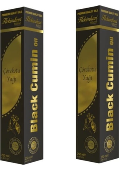 Hekimhan Bitkisel Çörekotu Yağı 2 x 250 ML