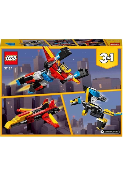 LEGO® Creator 3’ü 1 Arada Süper Robot 31124 6+ Yaratıcı Oyuncak Yapım Seti - 159 Parça