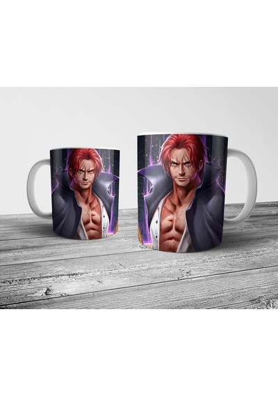 Pixxa Shanks - One Piece Kupa Bardak Model 4