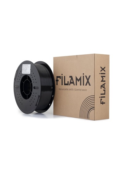 Filamix Hyper Petg Şeffaf Gri Filament 1.75mm 1kg Plastik Makara