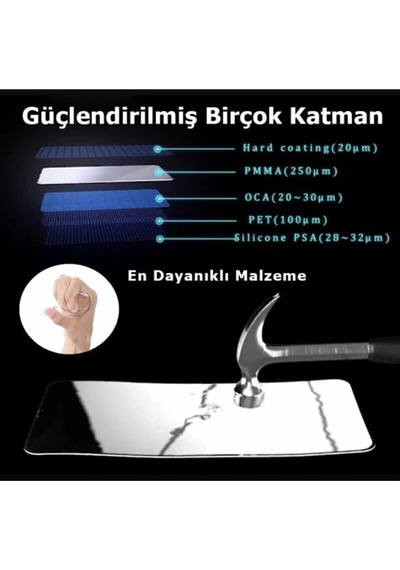 Apple Uyumlu iPhone 6 Plus 6s Seramik Nano Siyah Esnek Tam Full Kaplayan Kırılmaz Cam Ekran Koruyucu