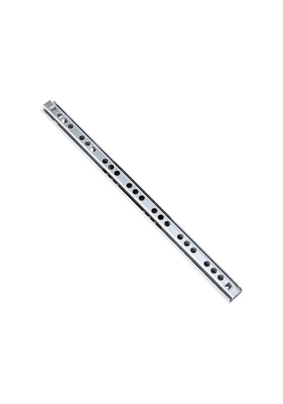 Teleskobik 17mm Çekmece Rayı Gömme Bilyeli İnce Ray 17mm 34,2cm 2 Takım Krom Çok Renkli
